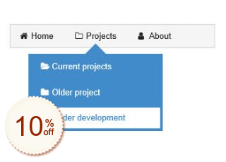 Tooltip Menu Discount Coupon Code