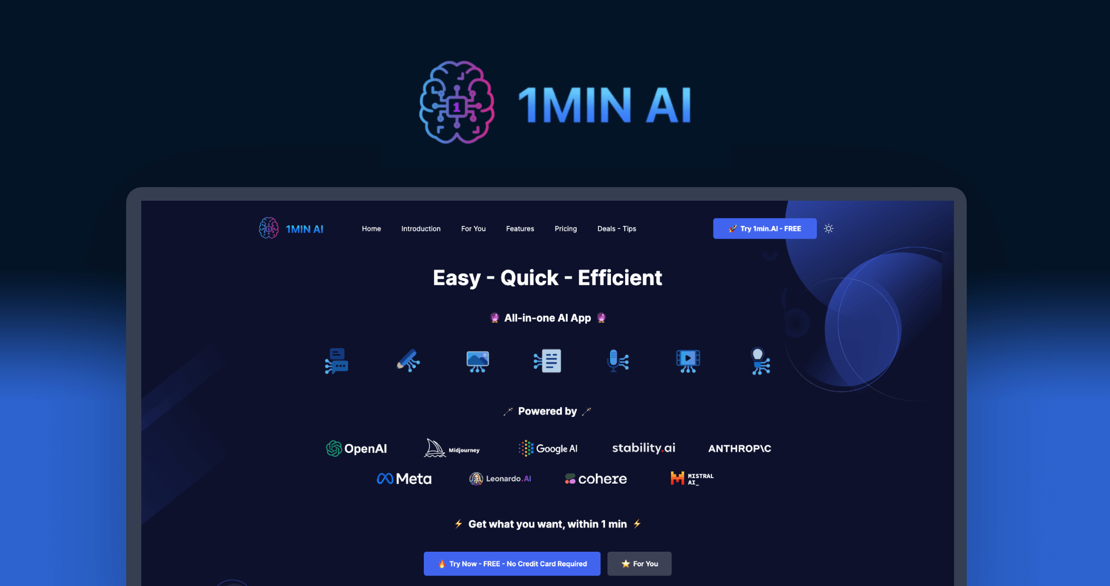 1min.AI Screenshot