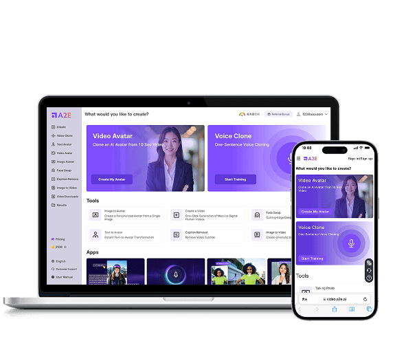 A2E AI Screenshot