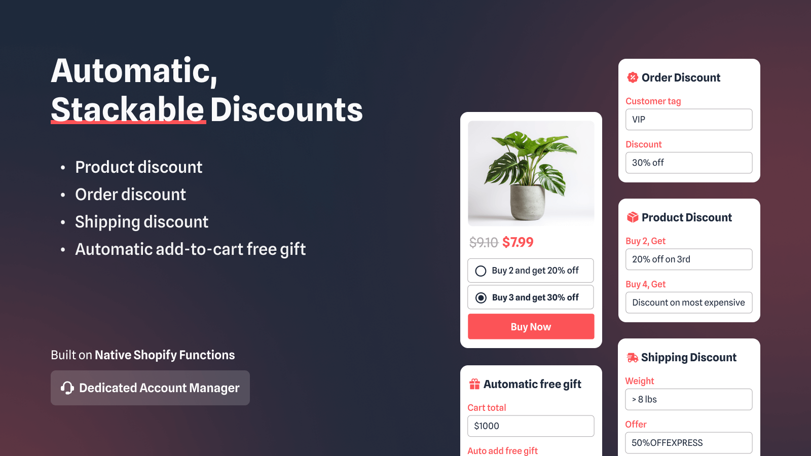 AIOD Automatic Discount Screenshot