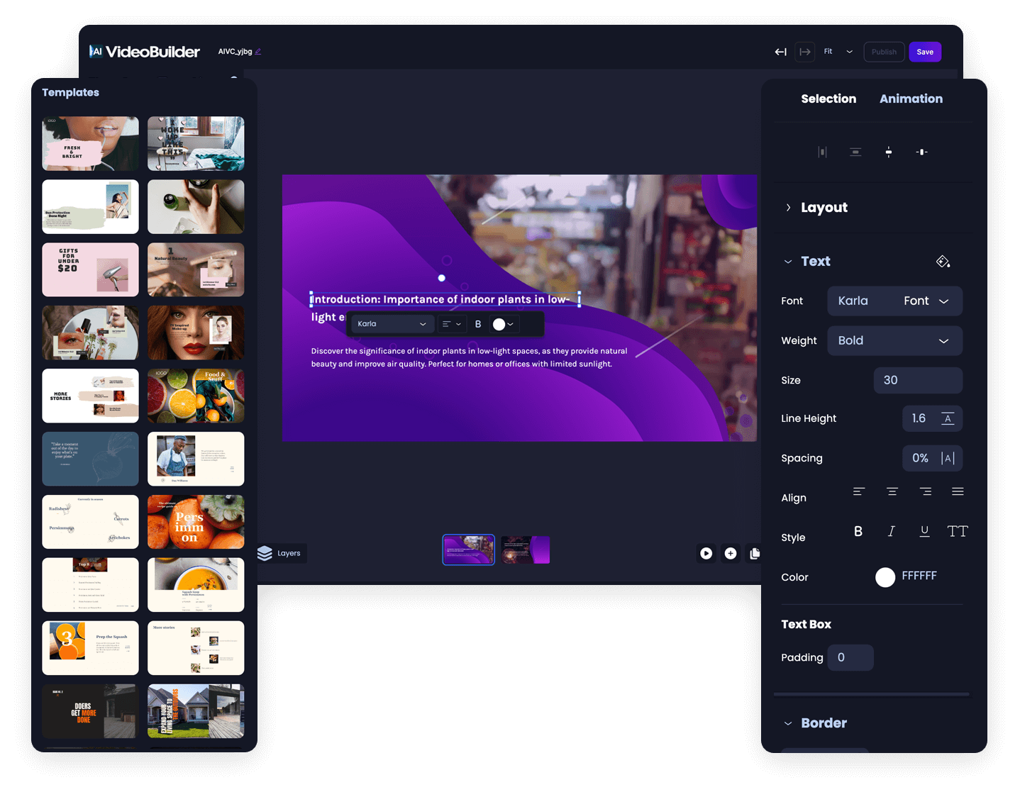 AIVideoBuilder Screenshot
