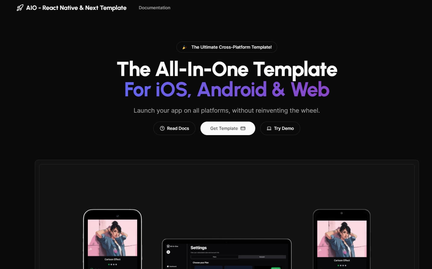 All-In-One DEV Screenshot