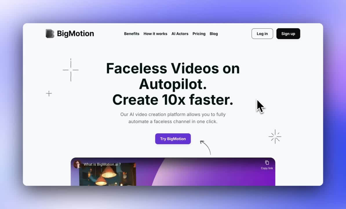 BigMotion AI Screenshot