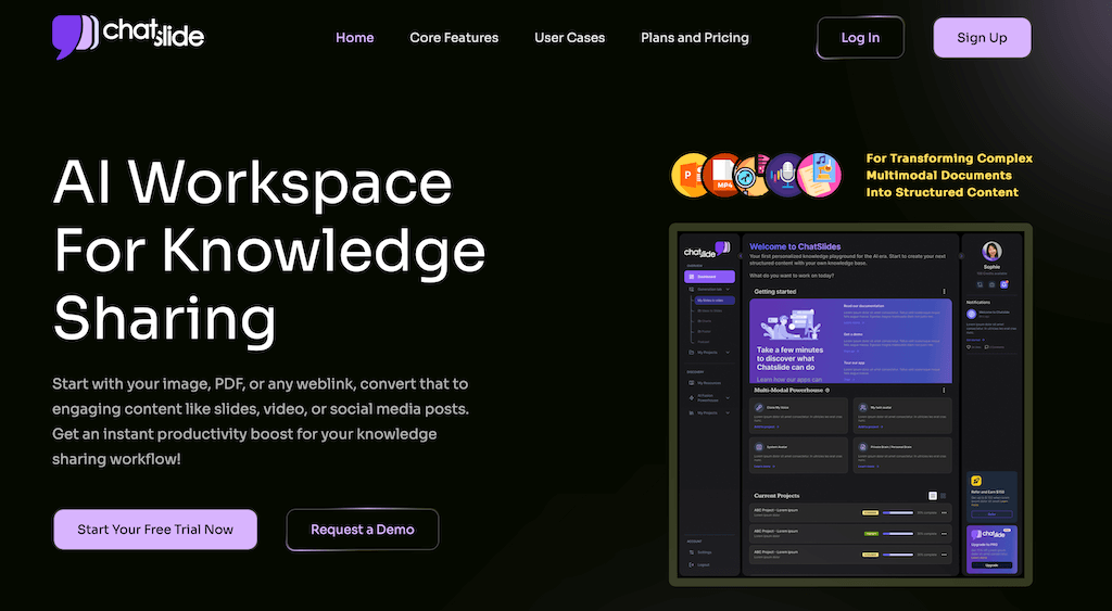 ChatSlide Screenshot