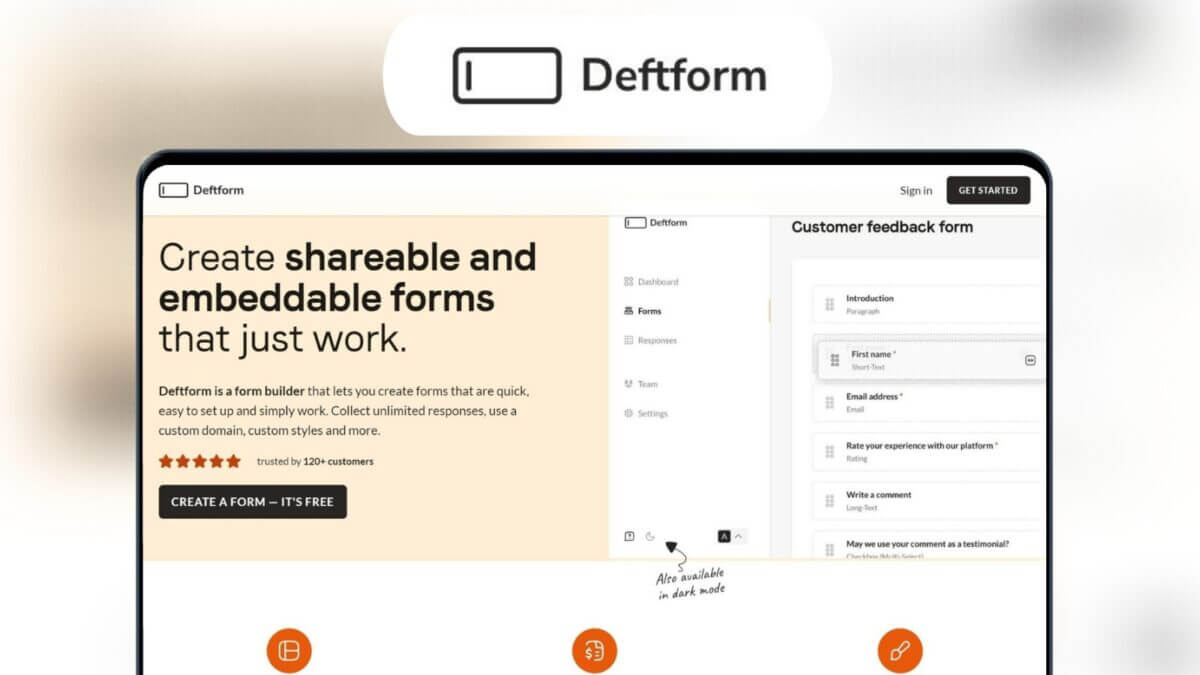 Deftform Screenshot