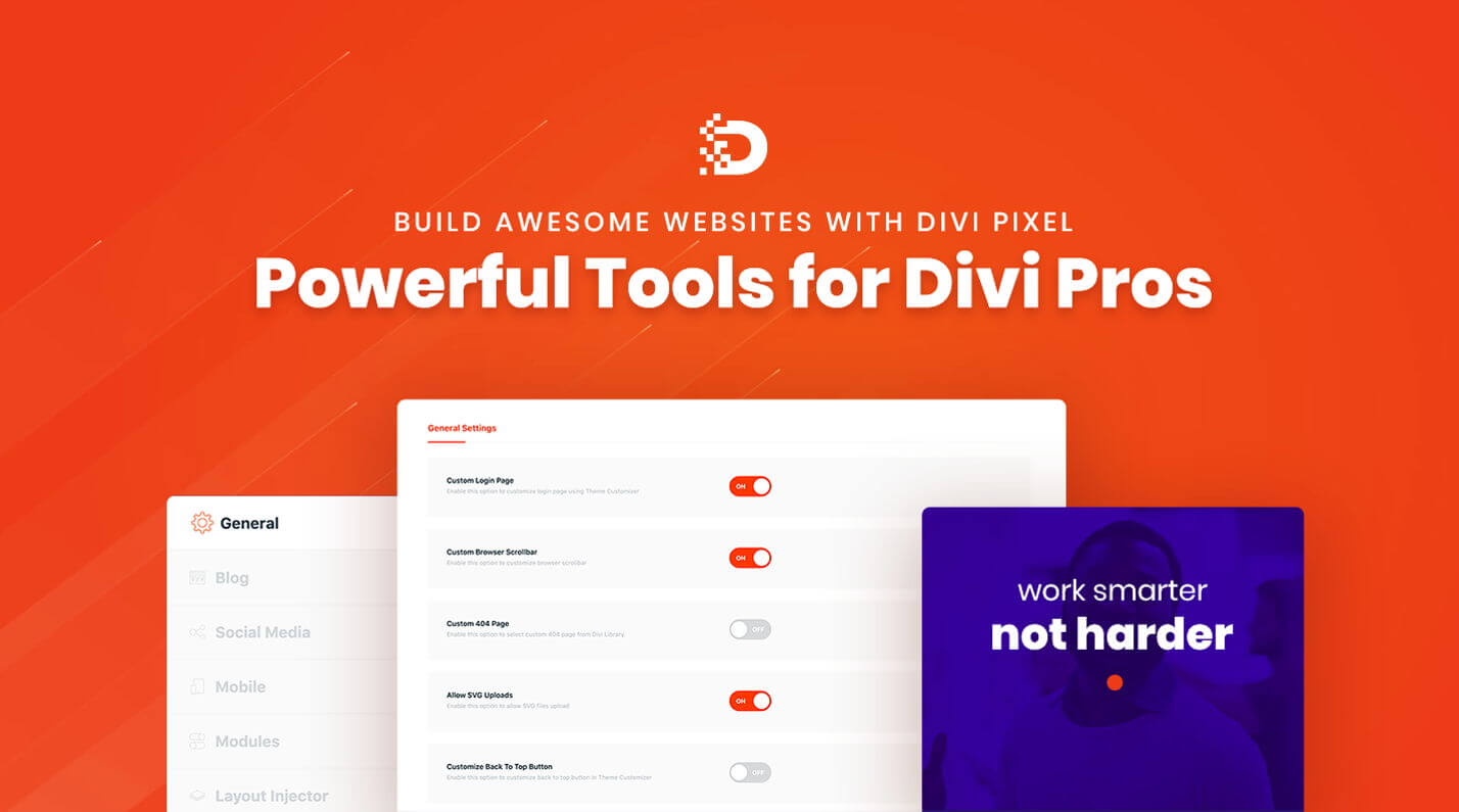Divi Pixel Screenshot