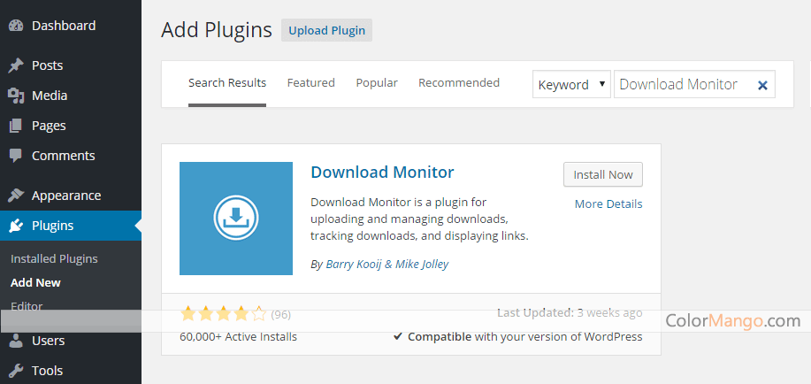 Download Monitor Screenshot
