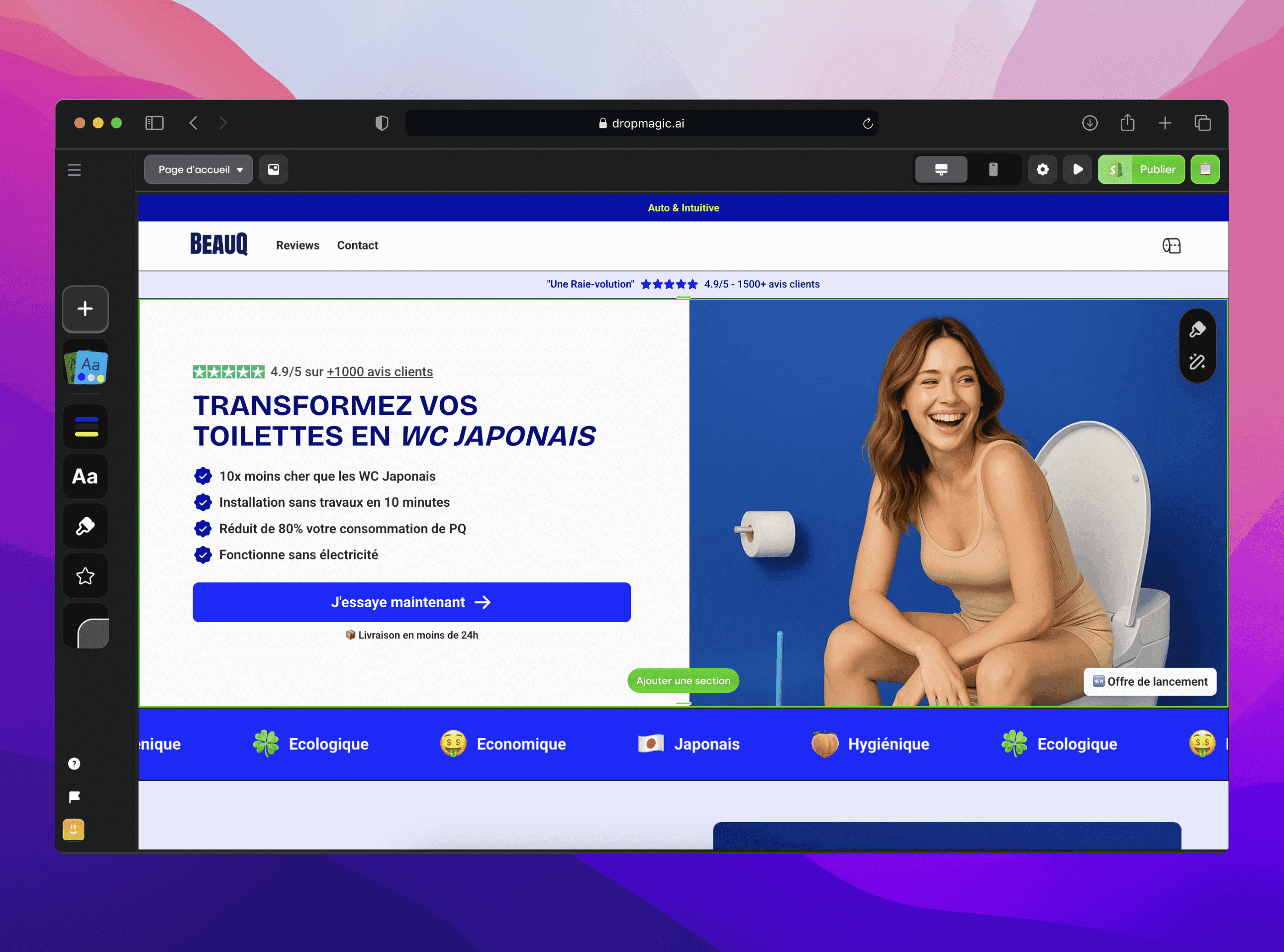 Dropmagic Screenshot