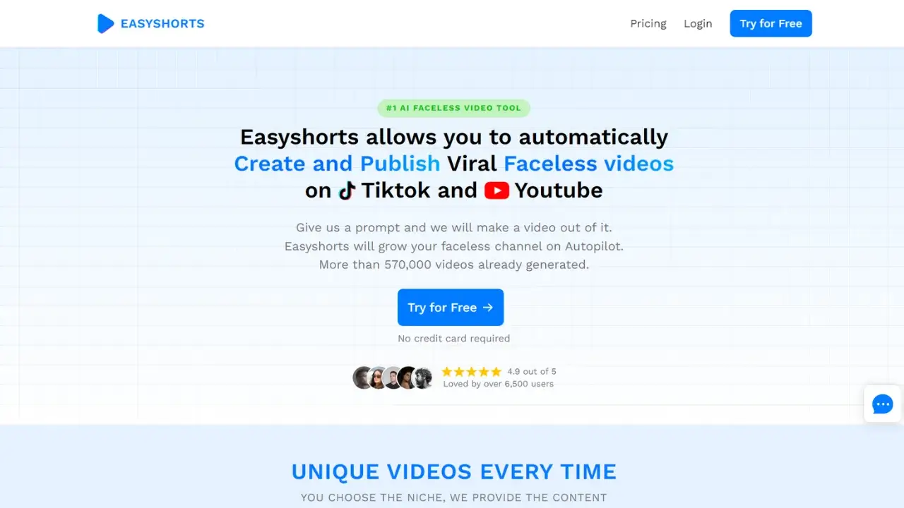 EasyShorts Screenshot