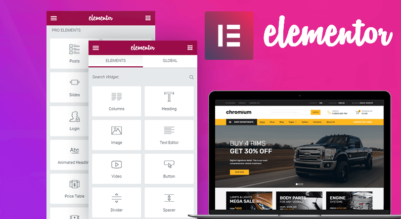 Elementor Screenshot