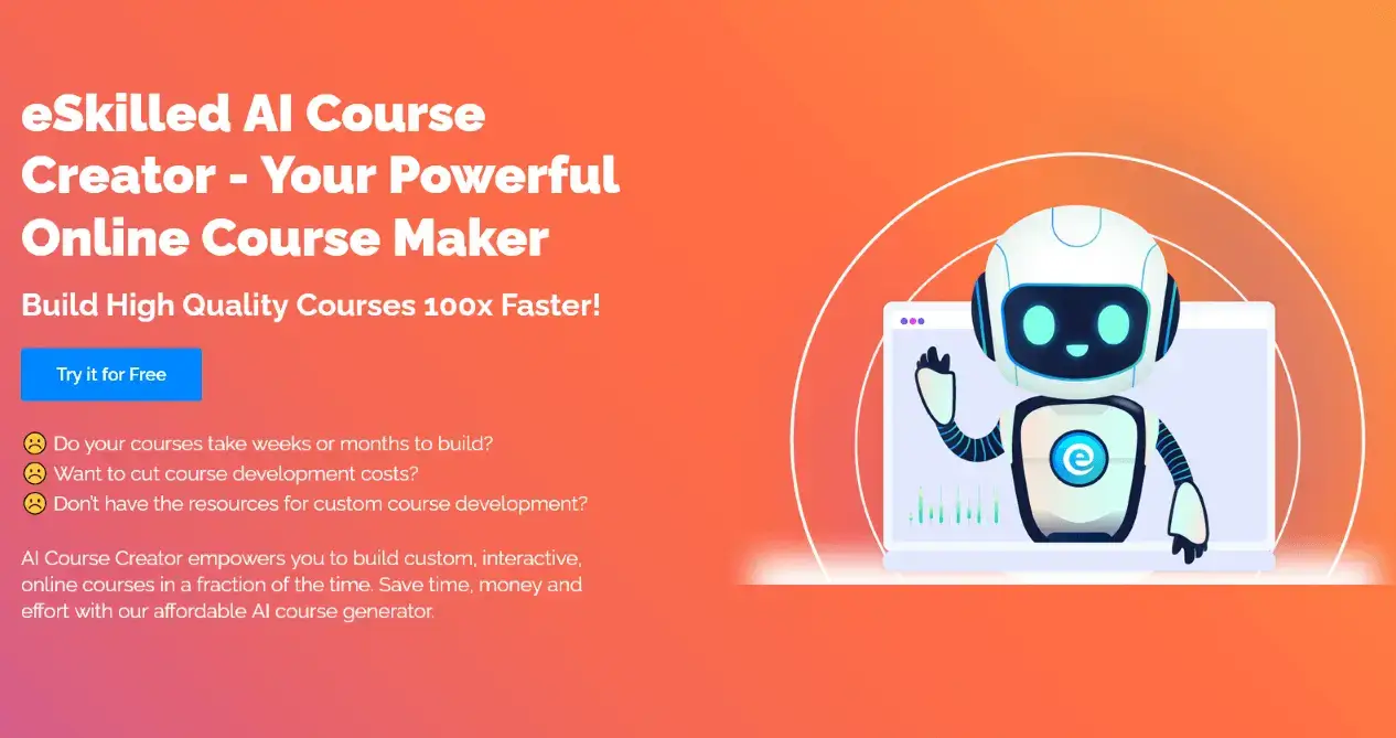 eSkilled AI Course Creator Screenshot