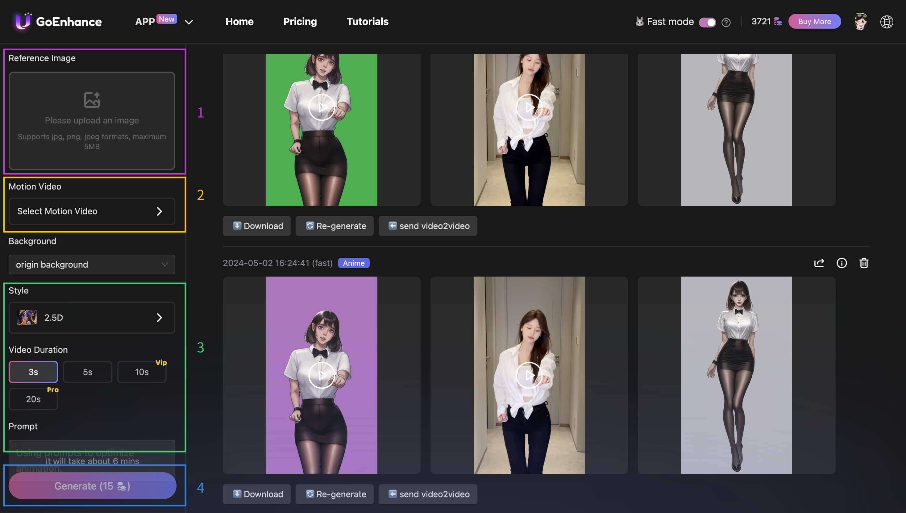 GoEnhance AI Screenshot
