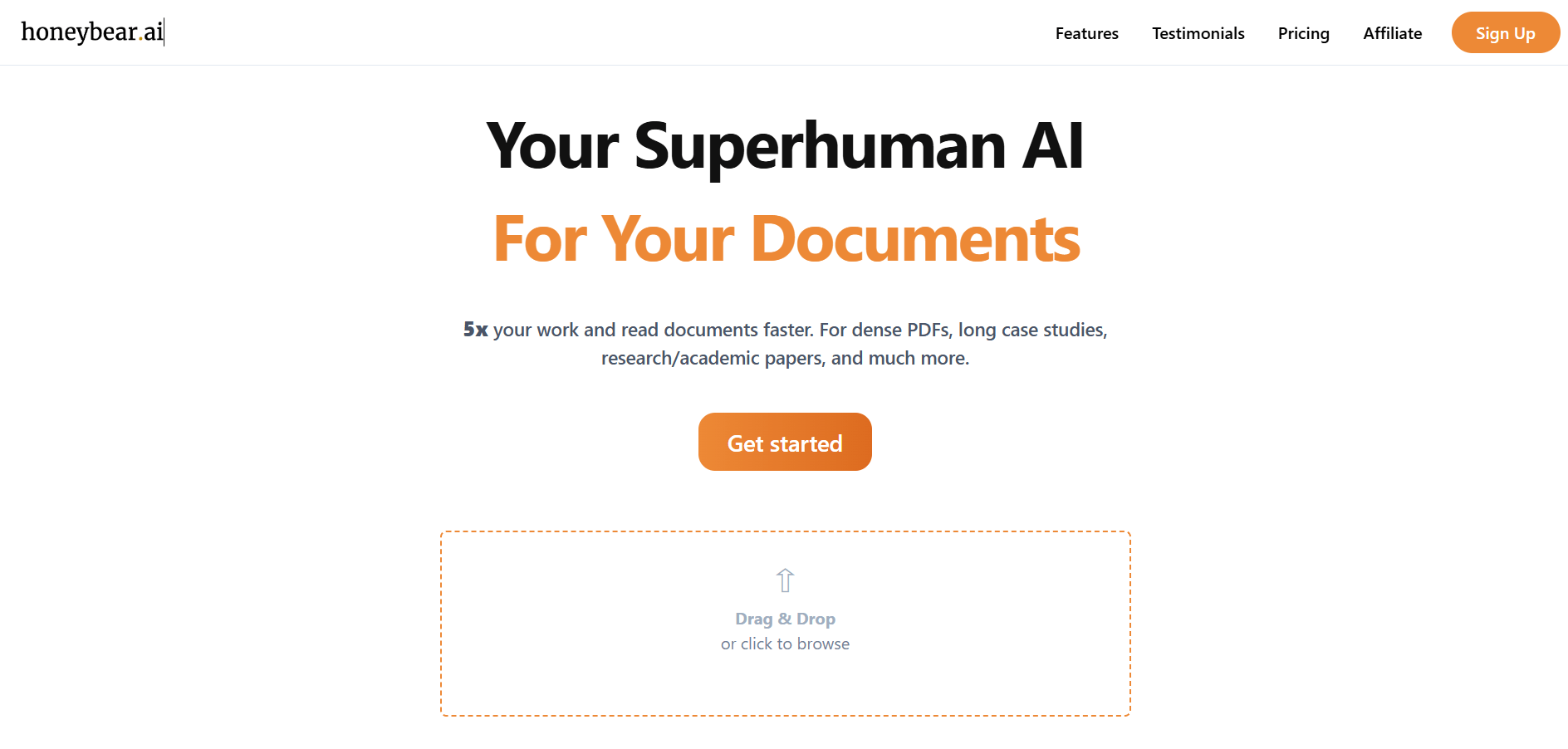 Honeybear.ai Screenshot
