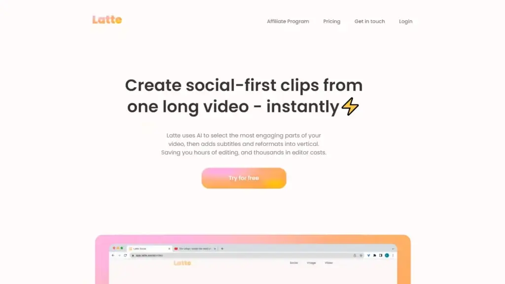 Latte Social Screenshot