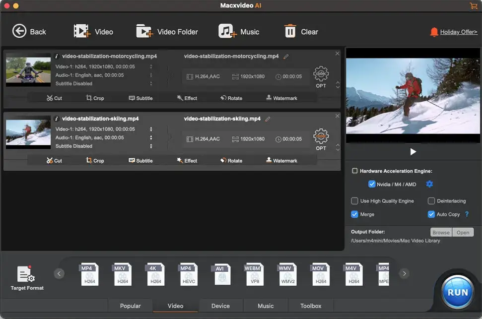 Macxvideo AI Screenshot