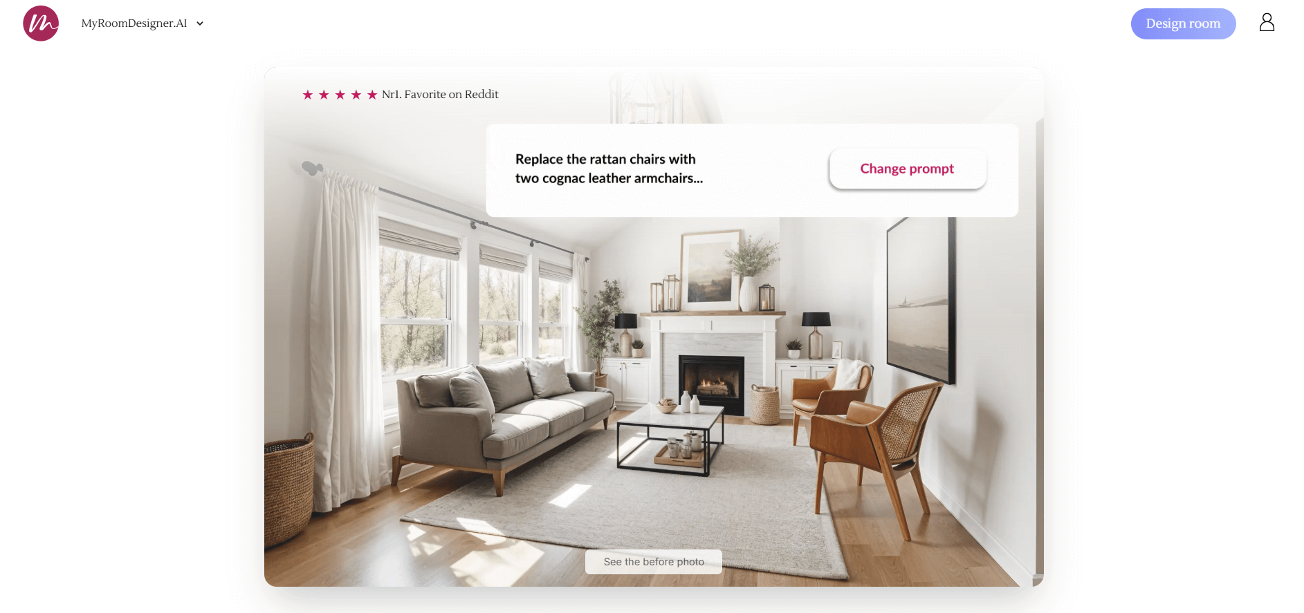 MyRoomDesigner.AI Screenshot