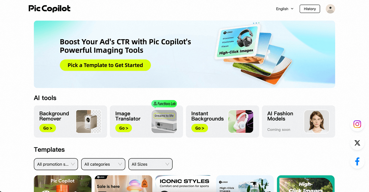 Pic Copilot Screenshot