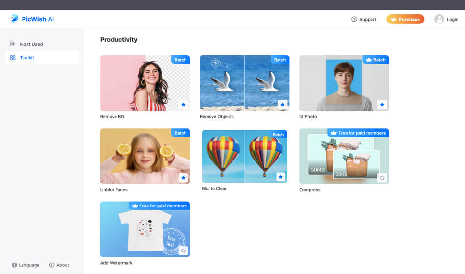 PicWish Screenshot