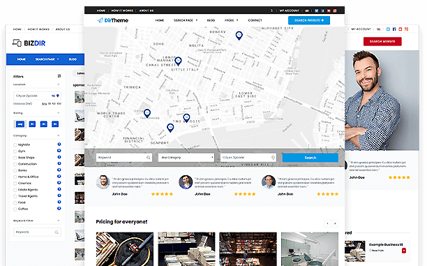 PremiumPress Directory Theme Screenshot