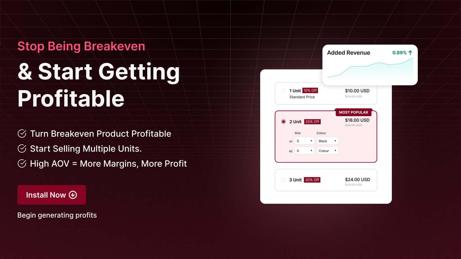 Pumper Bundles Quantity Breaks Screenshot