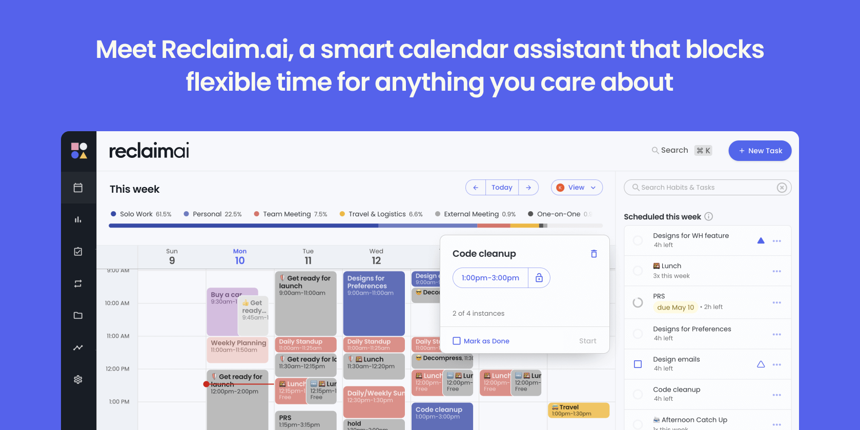 Reclaim AI Discount Coupon Code
