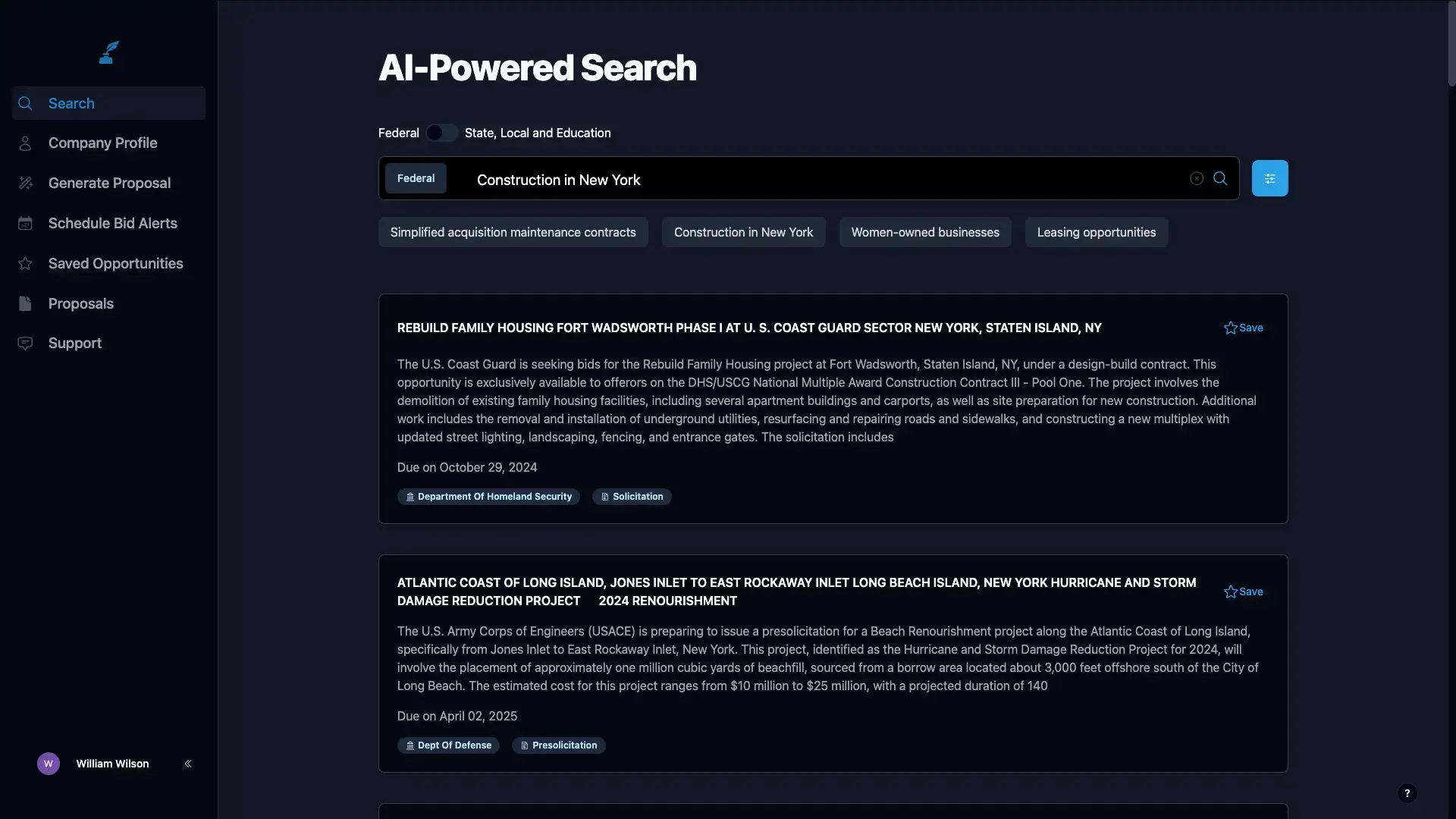 SamSearch Screenshot