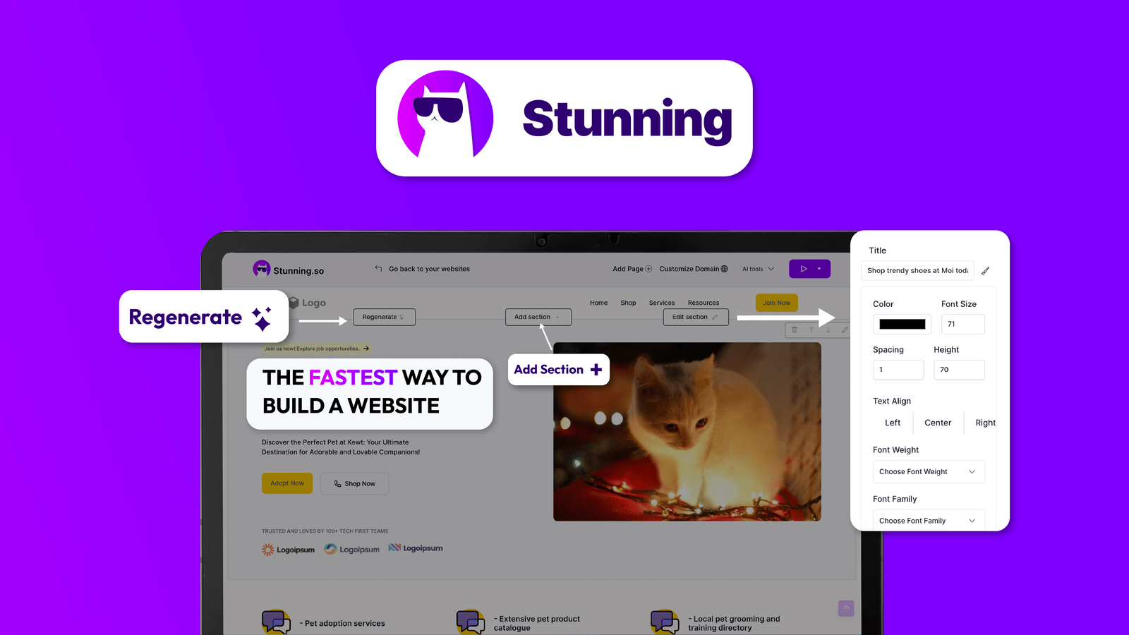 Stunning AI Screenshot