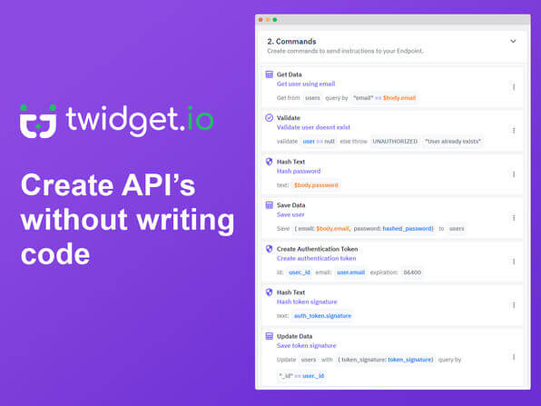 Twidget.io Screenshot
