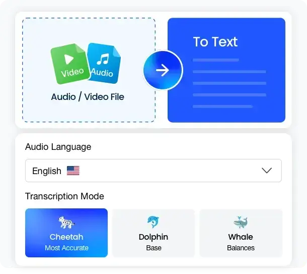 VideoToWords AI Screenshot
