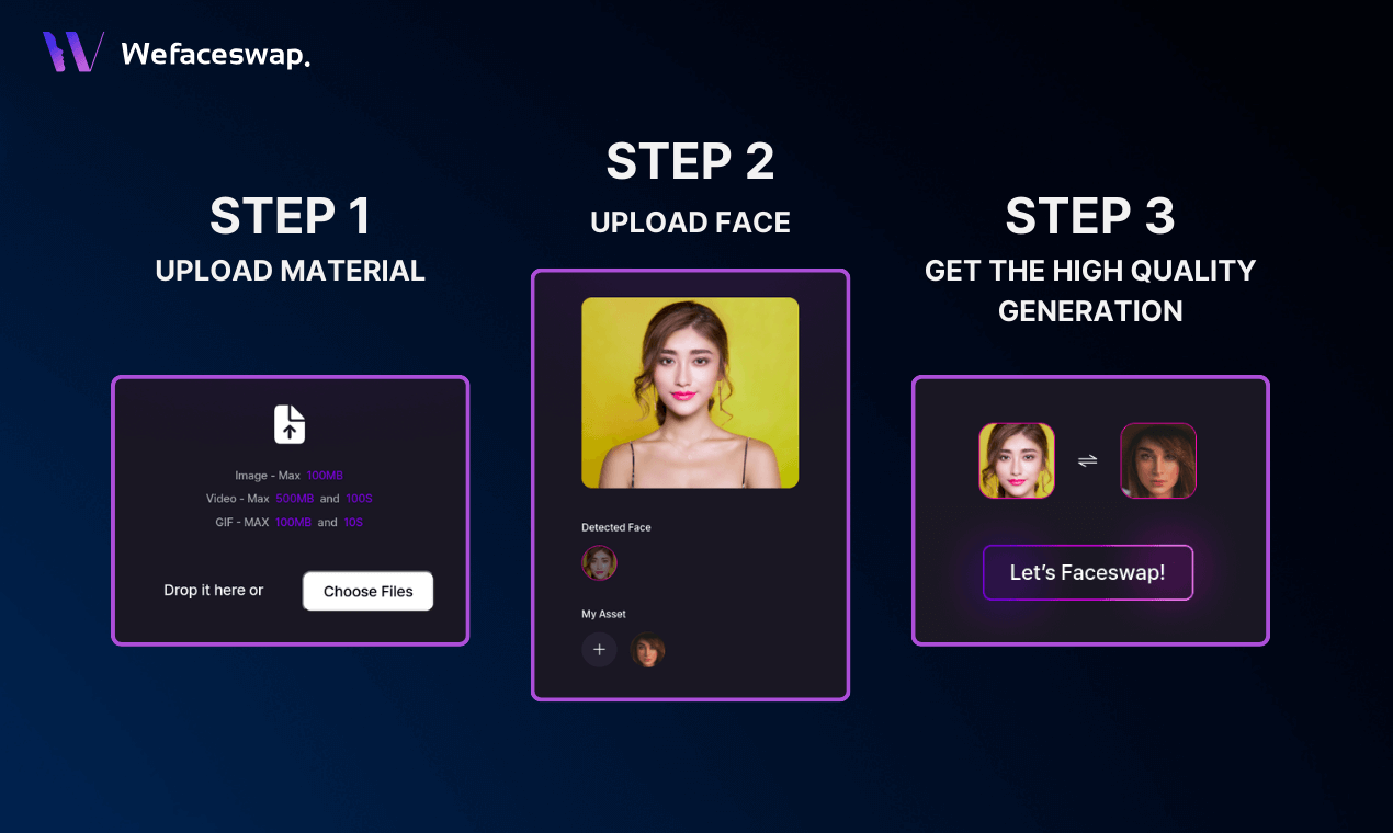 Wefaceswap Screenshot