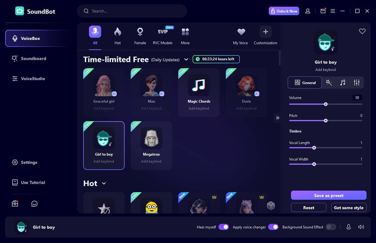 WooTechy SoundBot Screenshot