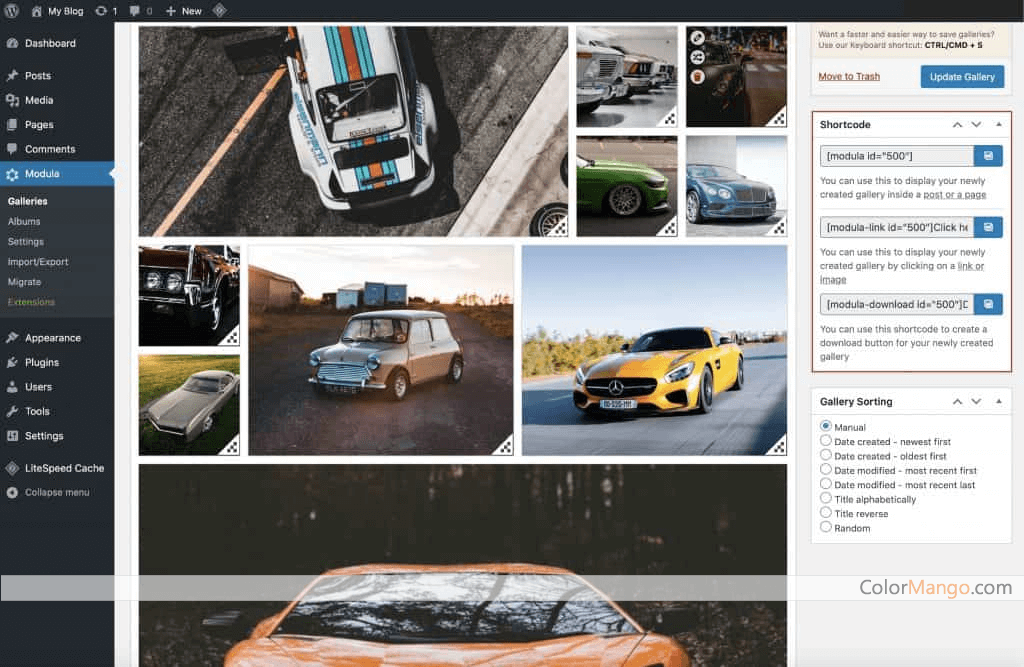 WP Modula Screenshot