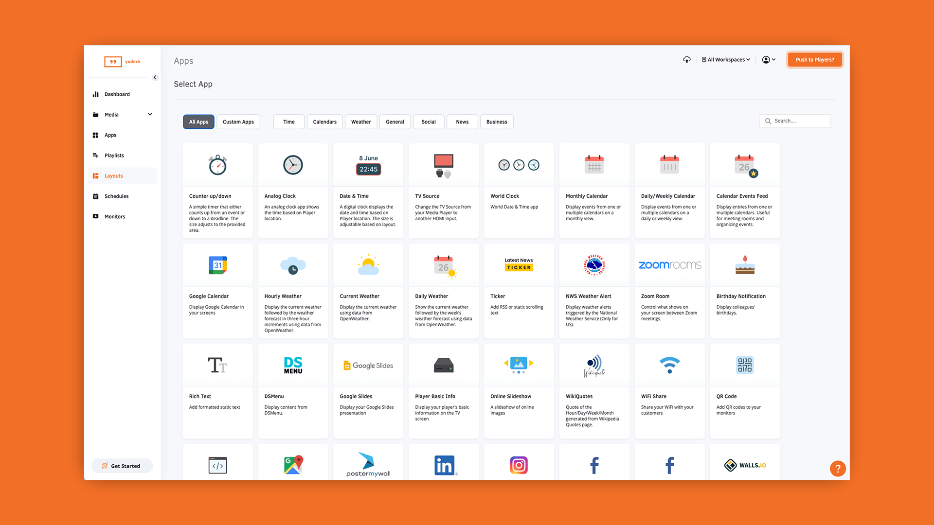 Yodeck Screenshot