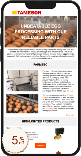 Tameson Discount Coupon Code