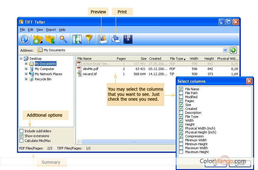 Tiff Teller Screenshot