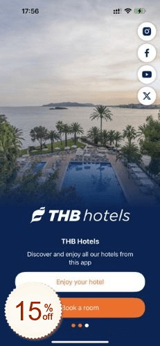THB Hotels Discount Coupon Code