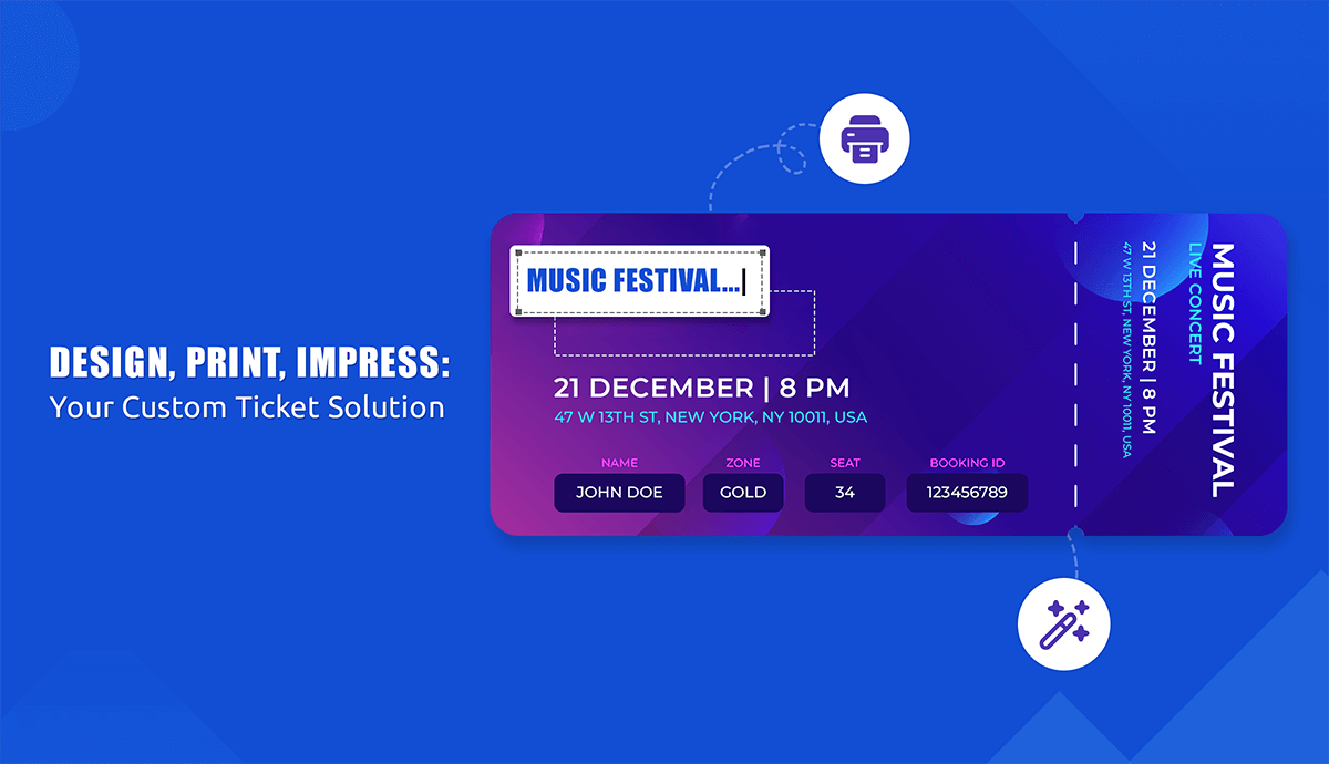 Ticket Generator Discount Coupon Code