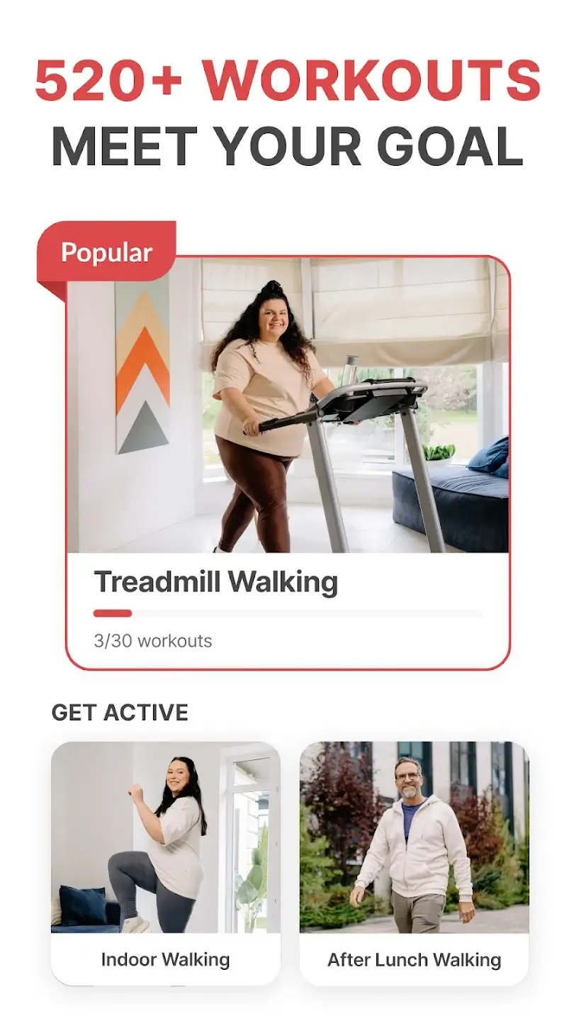 WalkFit Screenshot