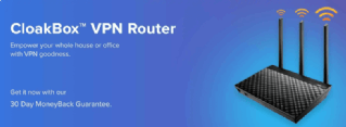 CloakBox VPN Router Boxshot
