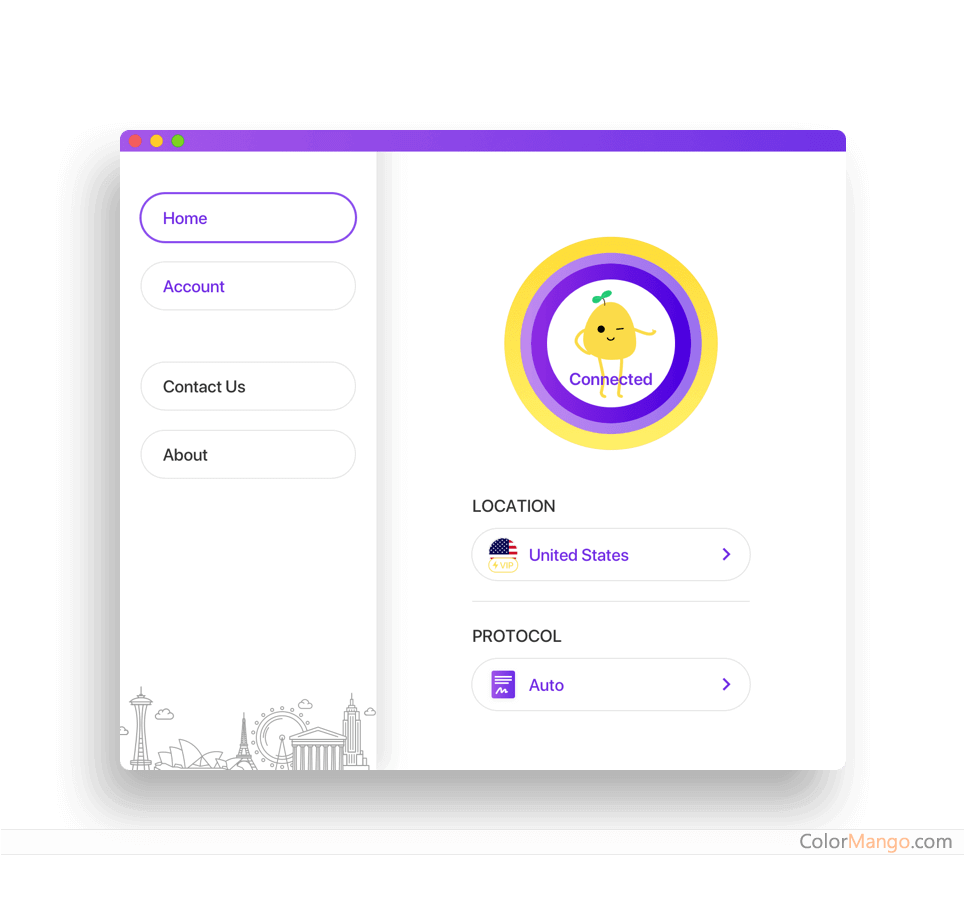 PotatoVPN Screenshot