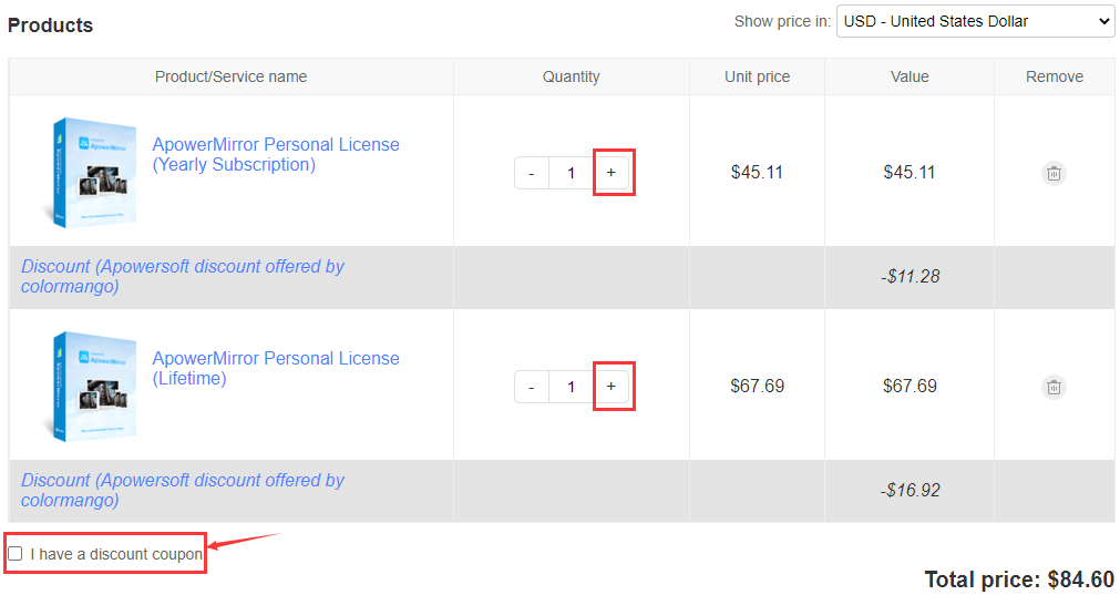 ApowerMirror Discount