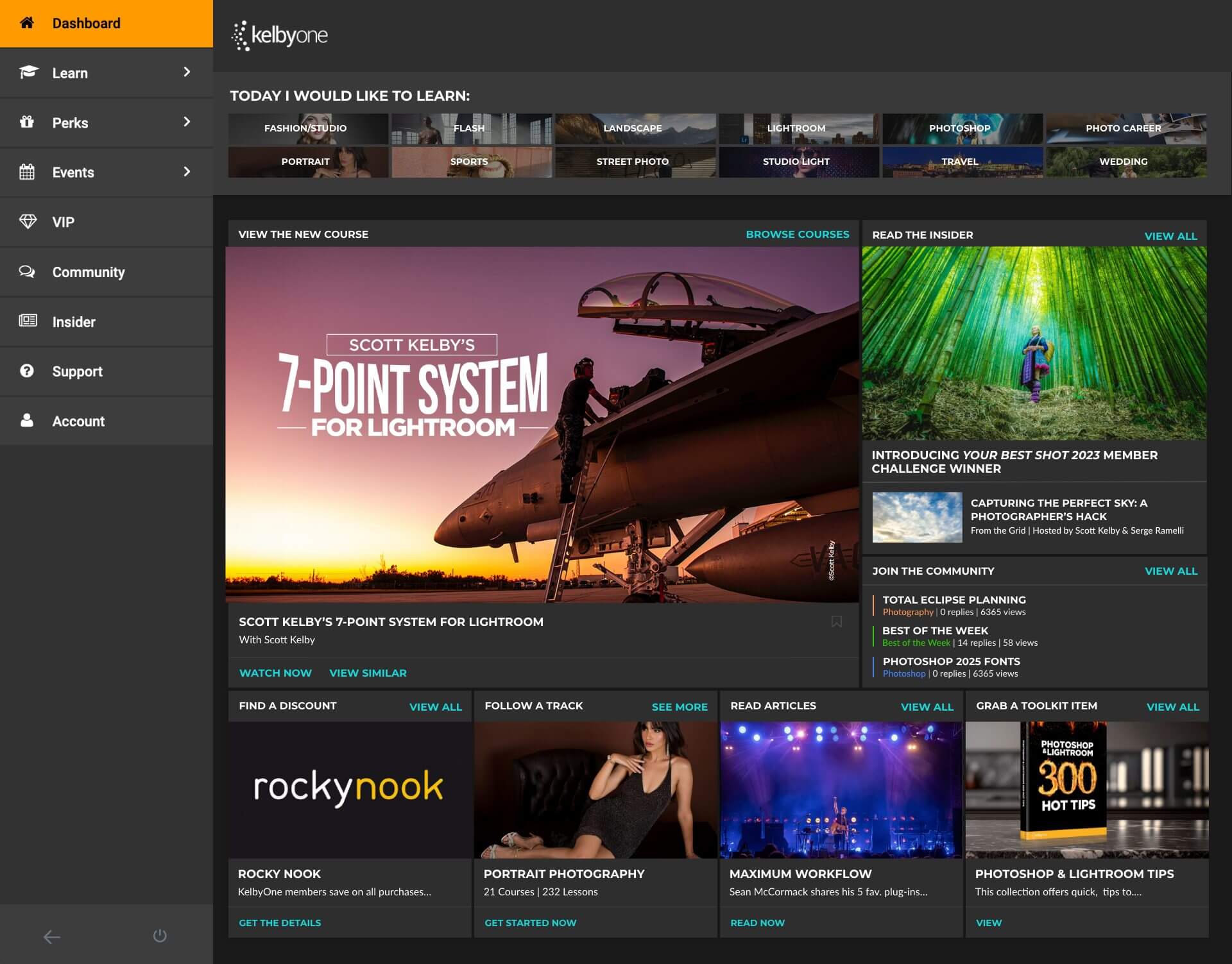 KelbyOne Screenshot