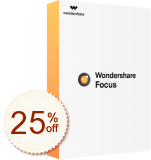 Wondershare Fotophire Focus Discount Coupon Code