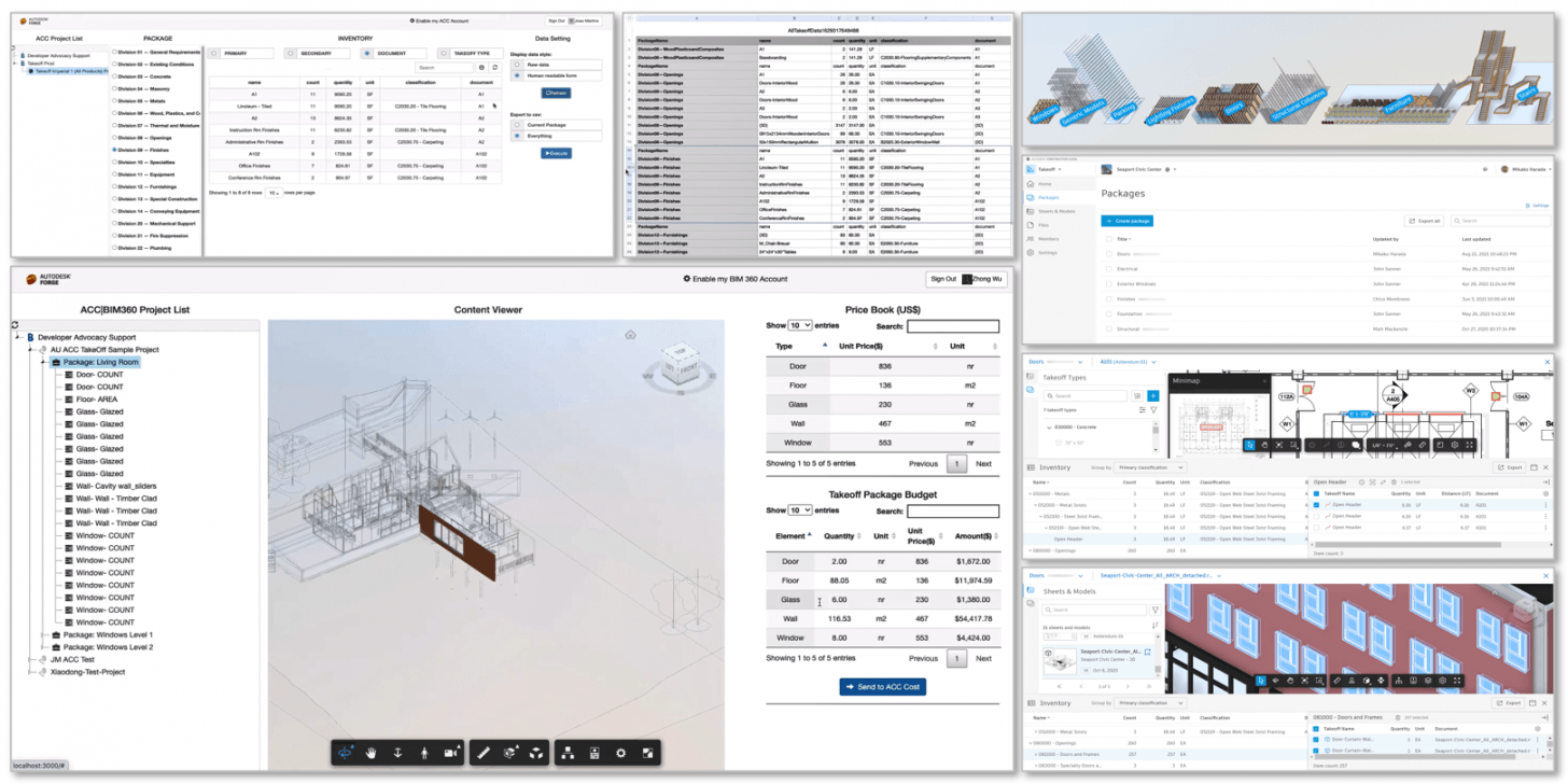 Autodesk Takeoff Screenshot