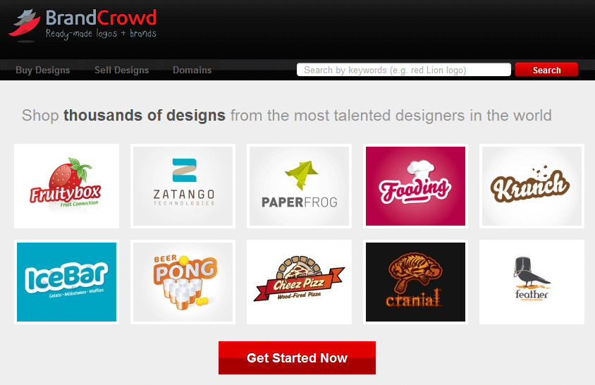 BrandCrowd Screenshot