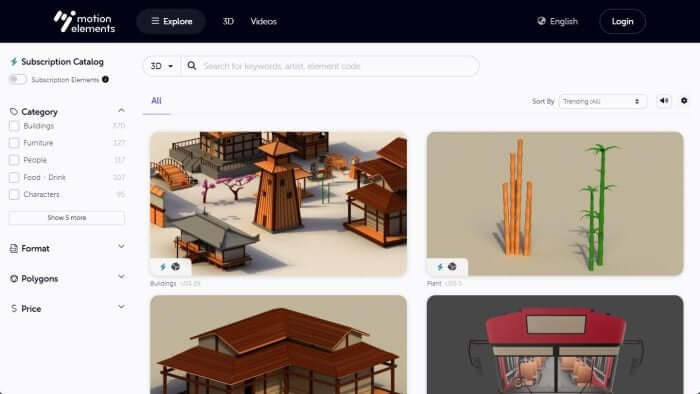 Motion Elements Screenshot