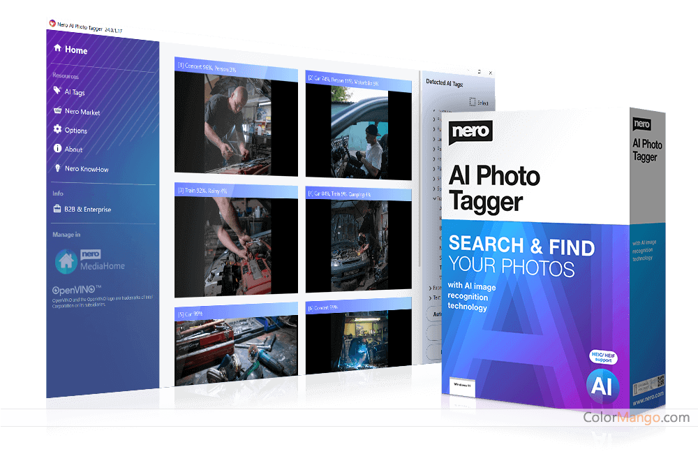 Nero AI Photo Tagger Discount Coupon Code