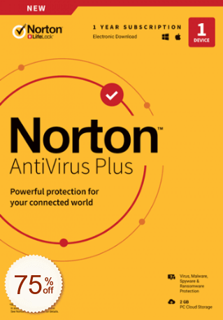 Norton AntiVirus Plus Discount Coupon Code