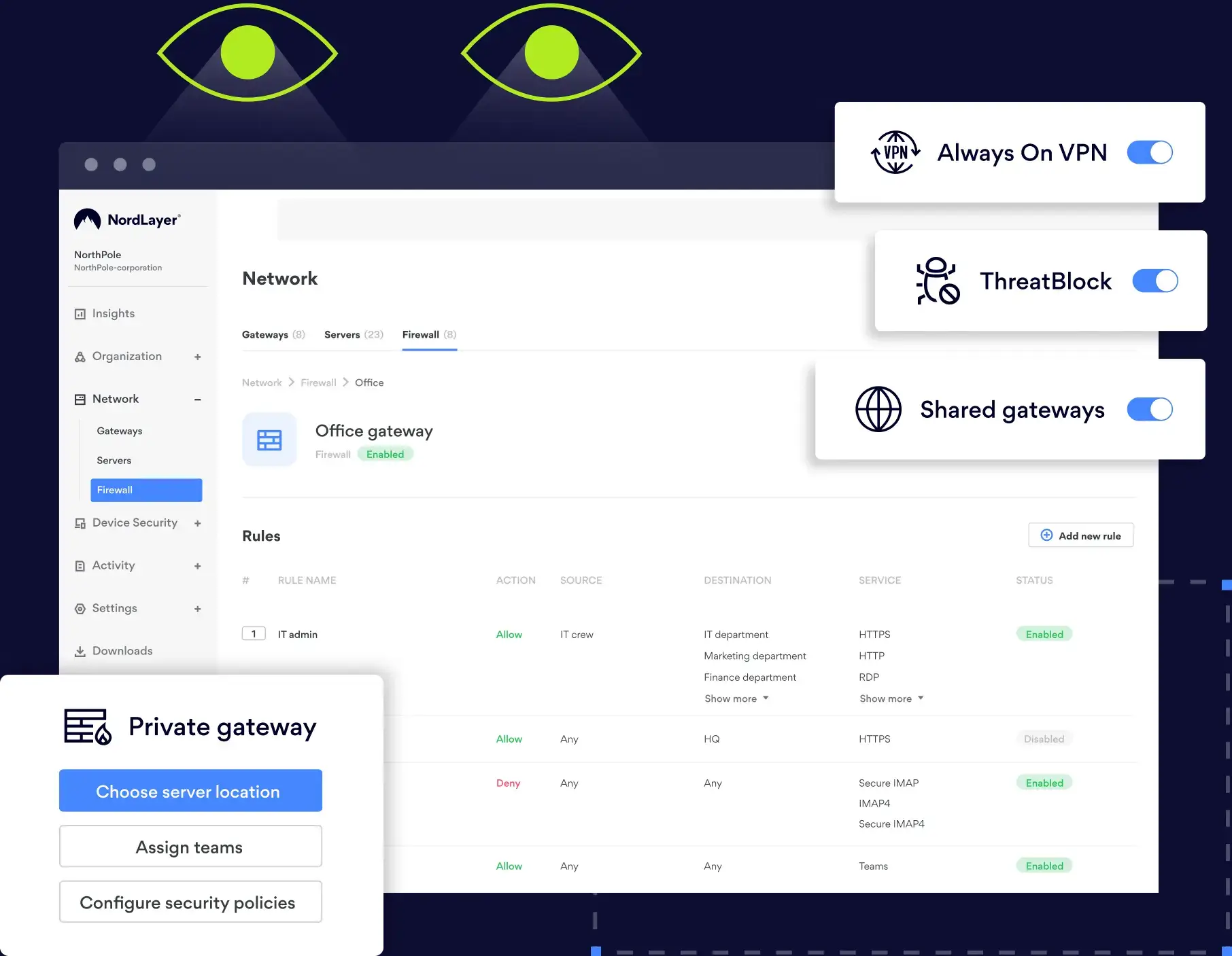 NordLayer Screenshot