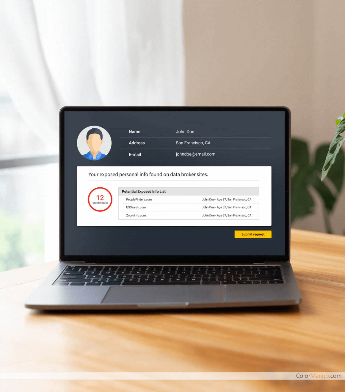 Norton Privacy Monitor Assistant Screenshot